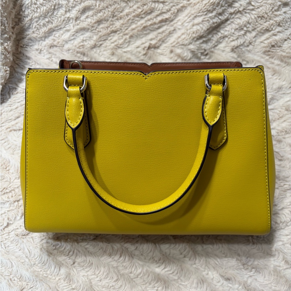 Kate Spade Mustard Yellow Satchel - Picture 6 of 7